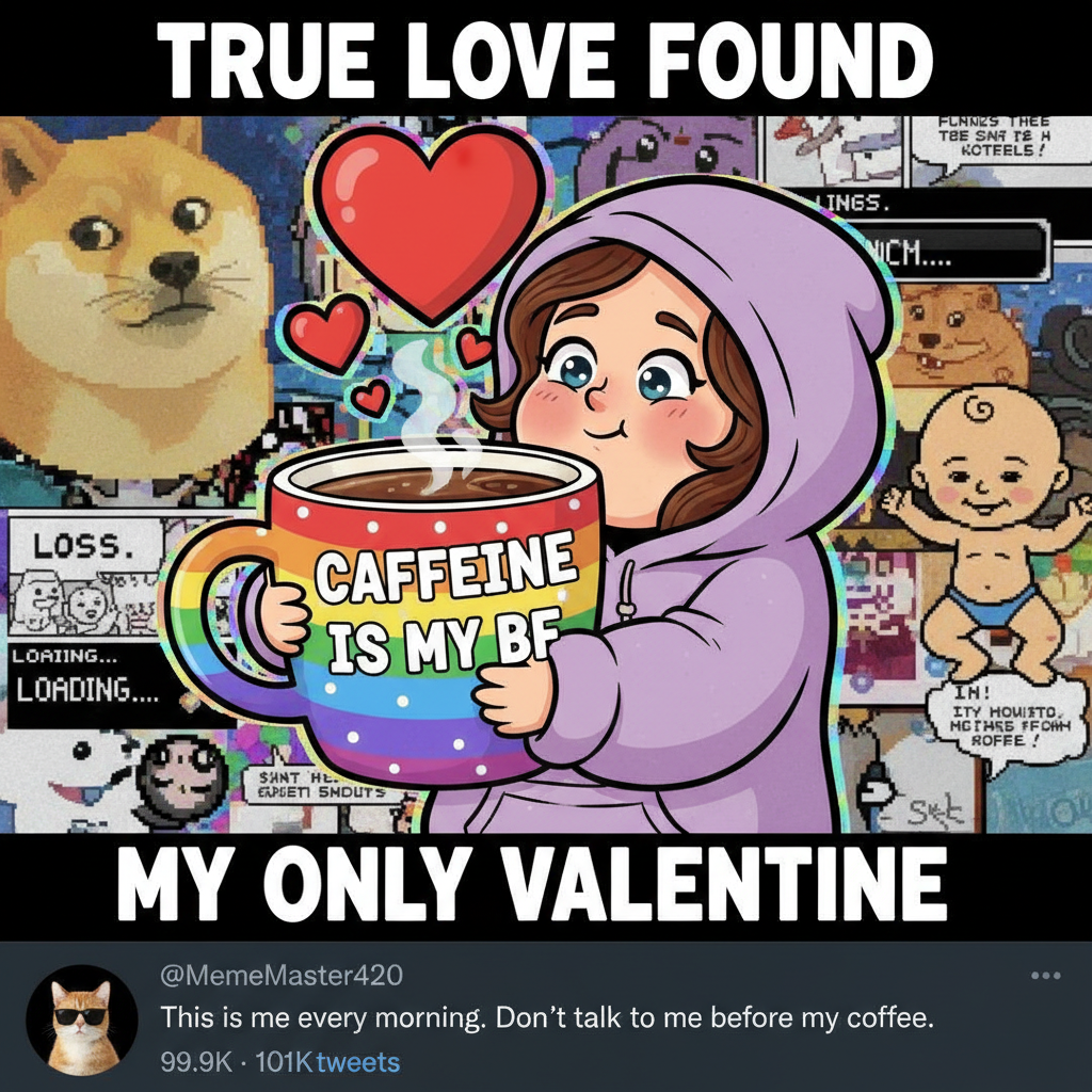 I'm not addicted to coffee, I'm just in a committed relationship with my mug.
