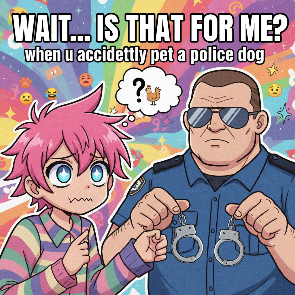My brain trying to use anime logic in real life: *gets arrested*
