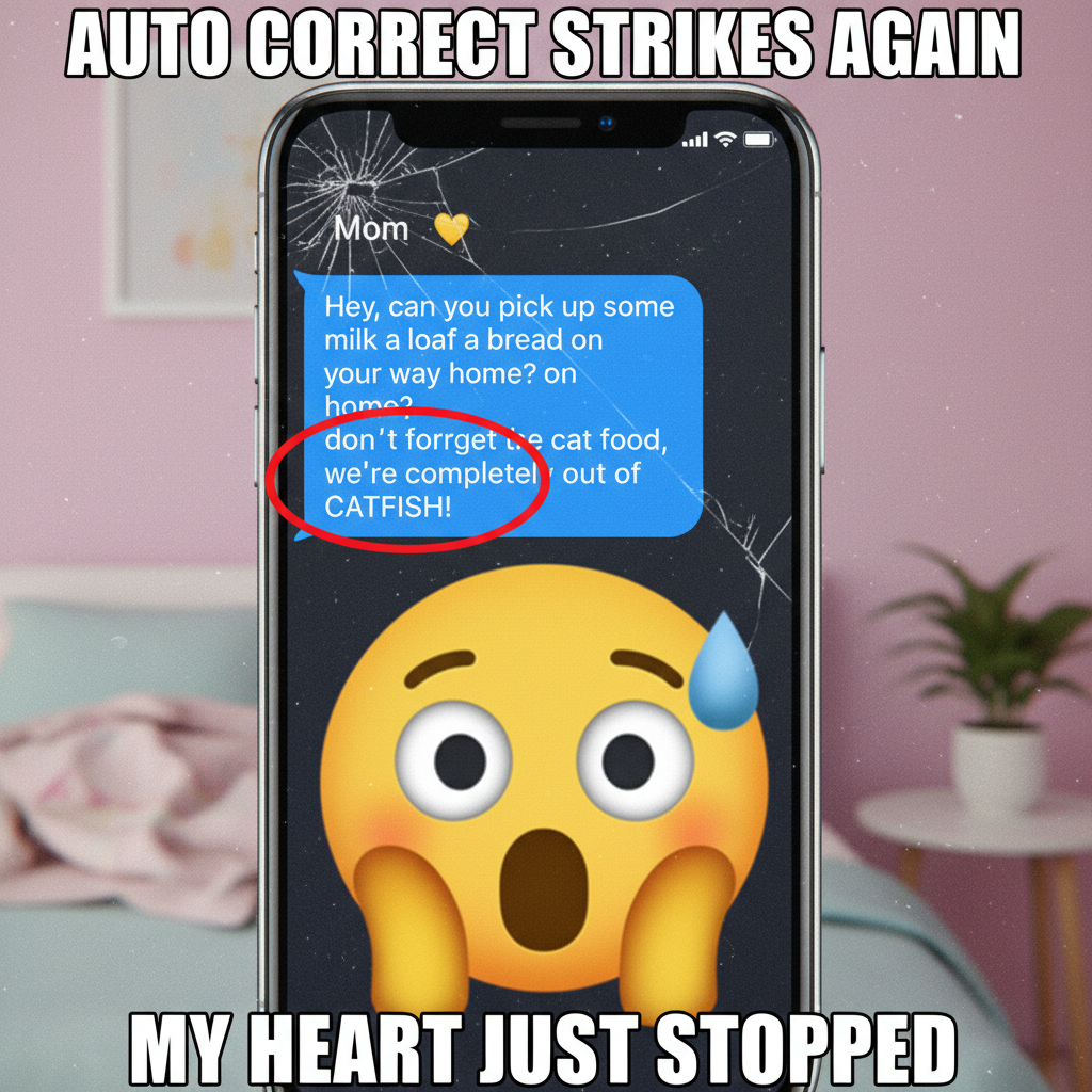 Autocorrect just changed 'meeting' to 'meating'. My boss thinks I'm a cannibal.