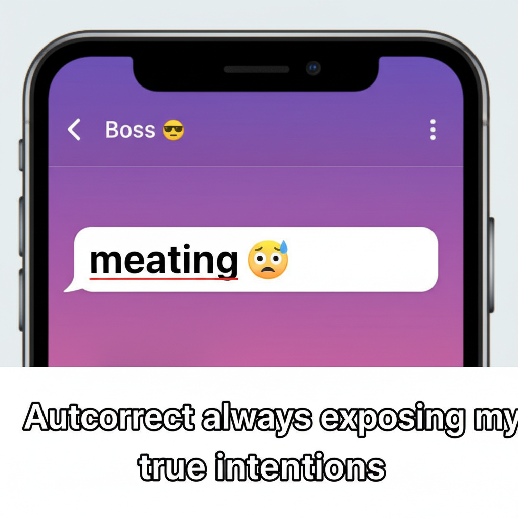 Autocorrect just changed 'meeting' to 'meating'. My boss is going to think I'm a cannibal.