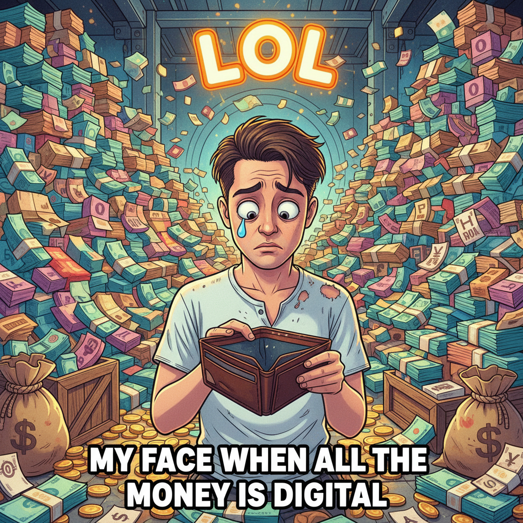 Just paid bills. Now accepting applications for a sugar parent or a small loan of a million dollars.