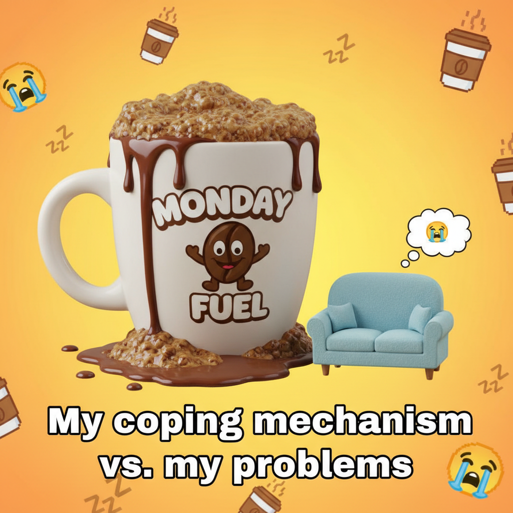 My blood type is coffee. My therapist told me to cut back. I said 'no'.