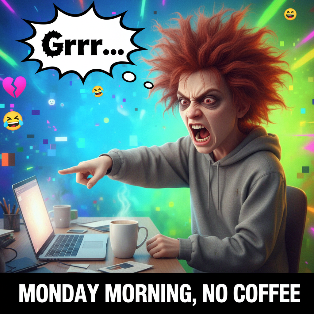 My blood type is coffee. My personality is 'haven't had my coffee yet.'