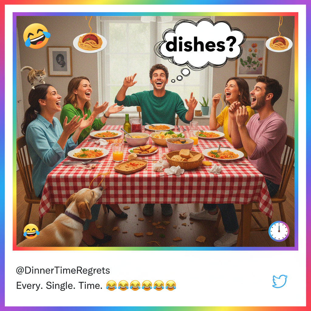 Holiday family dinner: A delicate balance between love and 'whose turn is it to do dishes?'