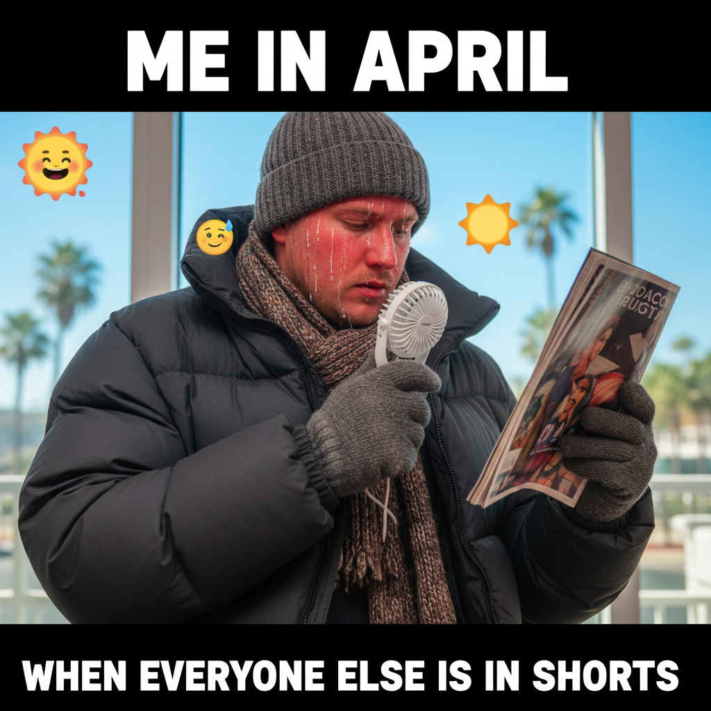 It's 70 degrees in January and my AC is on. What is even happening?!
