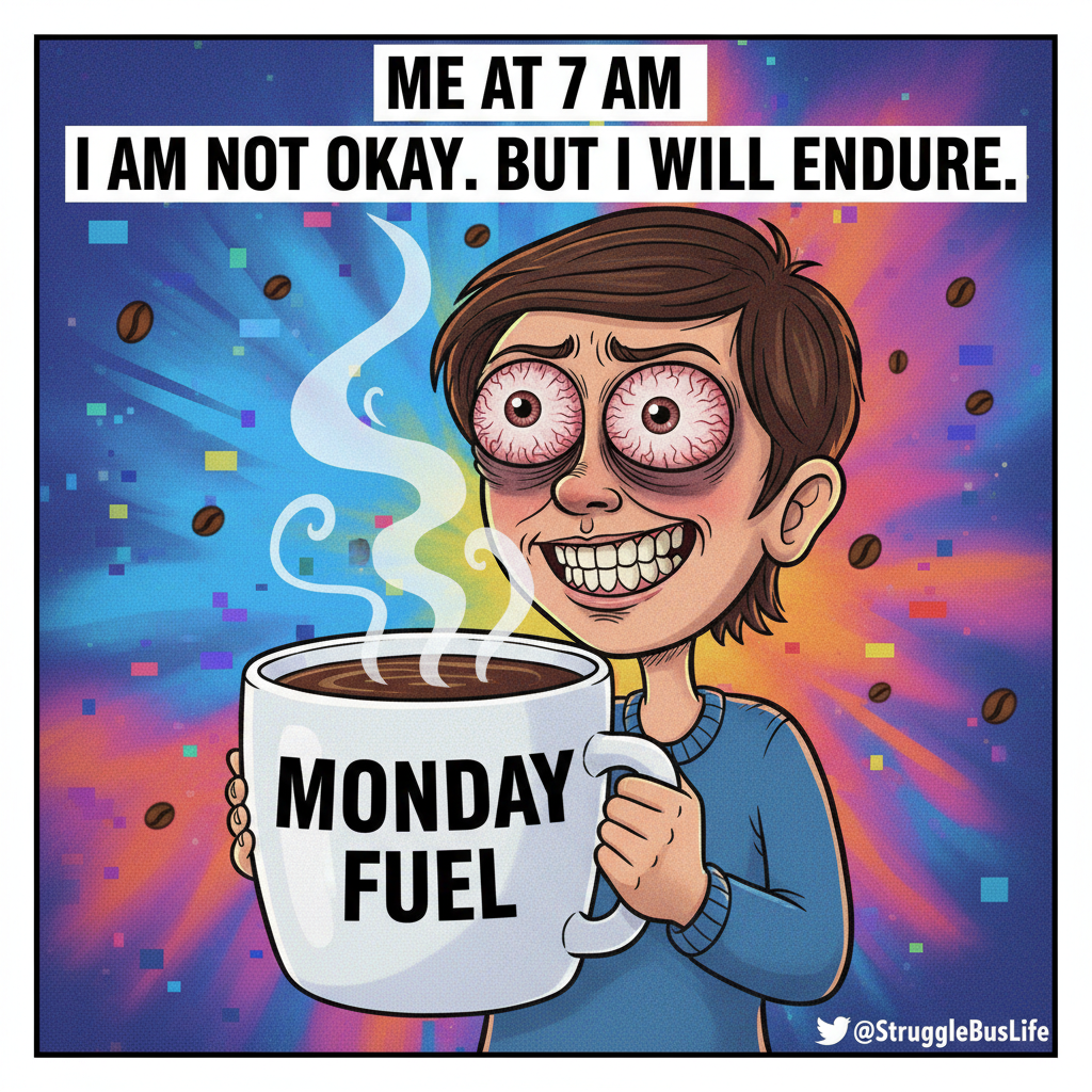 My blood type is coffee. My therapist told me to cut back. I said 'no.'