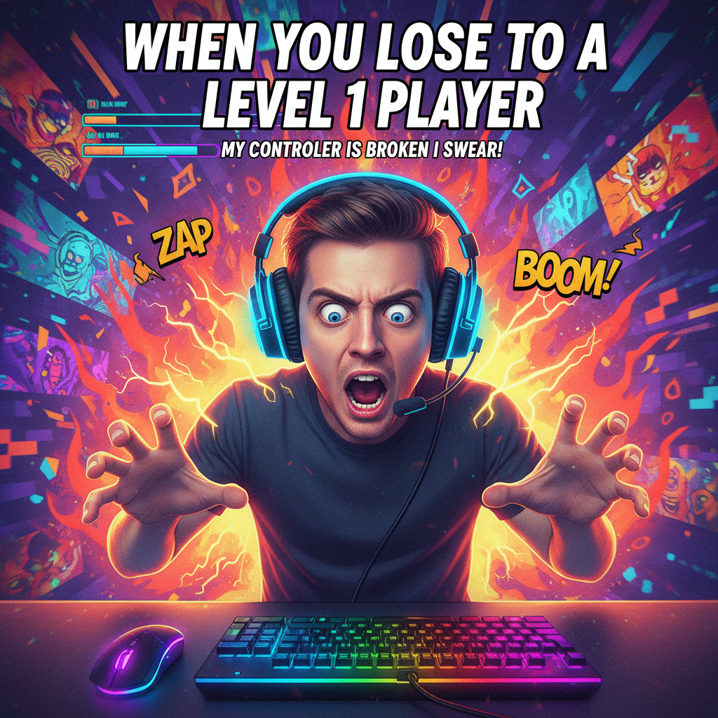 When your teammate steals the kill you've been working on for 5 minutes.