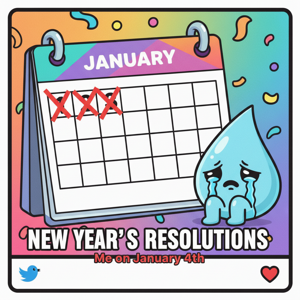 My New Year's resolution lasted exactly 3 days. Guess I'll try again in 2025.