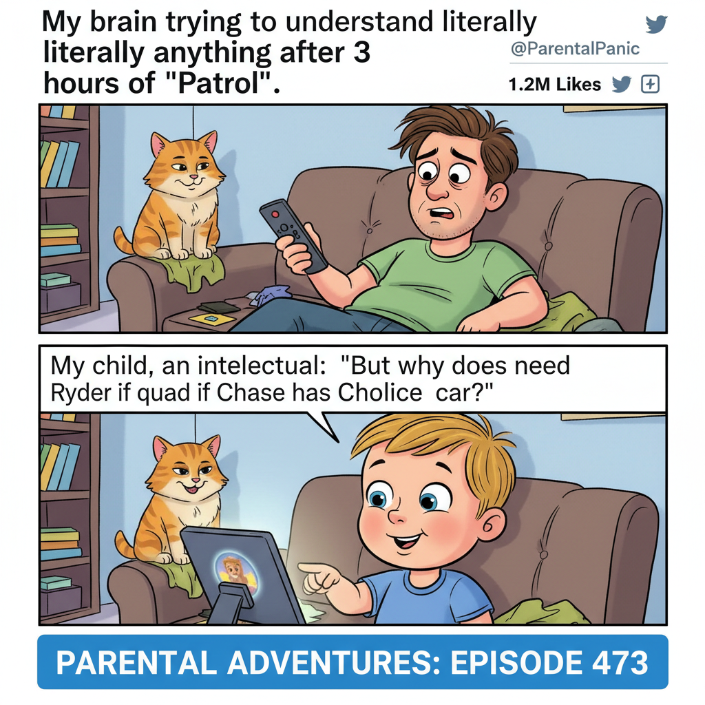 My kid just asked if cats lay eggs. I'm not ready for this level of parenting.