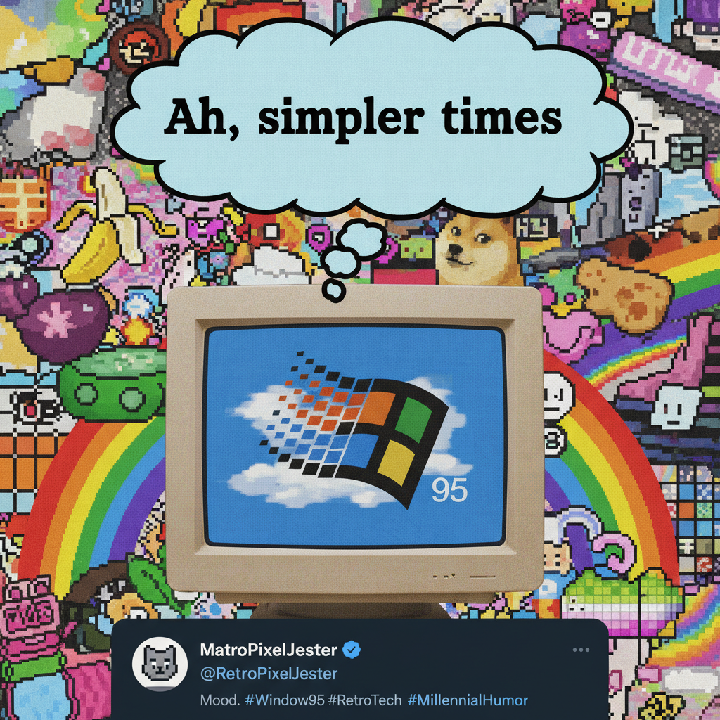 Hearing the Windows 95 startup sound. Instant core memory unlocked.