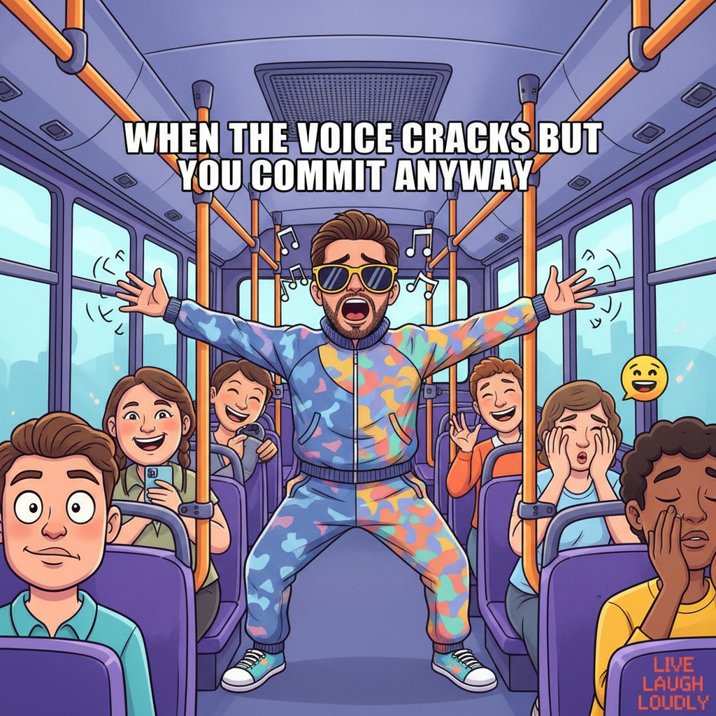 Just witnessed a full-blown opera on the bus. Public transport never disappoints.