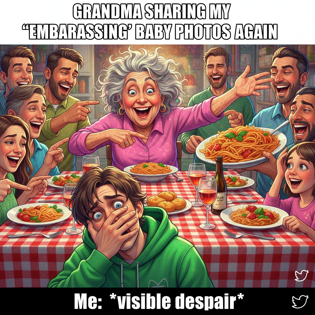 When your aunt brings up your ex at Thanksgiving dinner. Again.