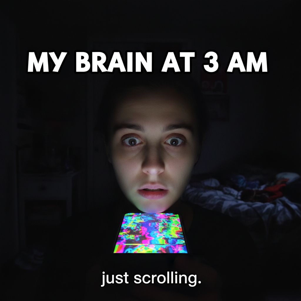 Just spent 3 hours scrolling to avoid my responsibilities. Peak productivity. ๐
