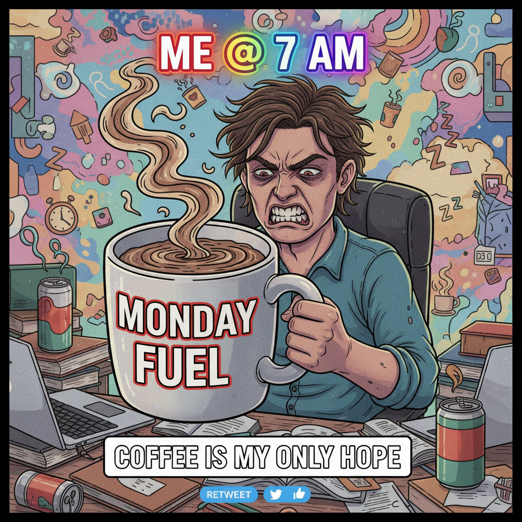 My blood type is now just 'dark roast.' Send help (or more coffee).