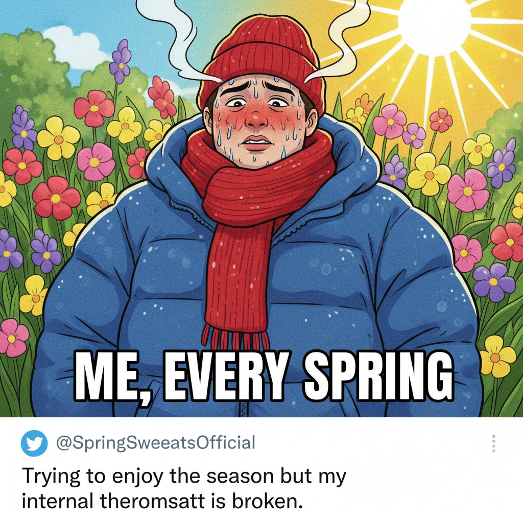 It's 70 degrees in February. My seasonal depression is confused. Global warming, you wild.