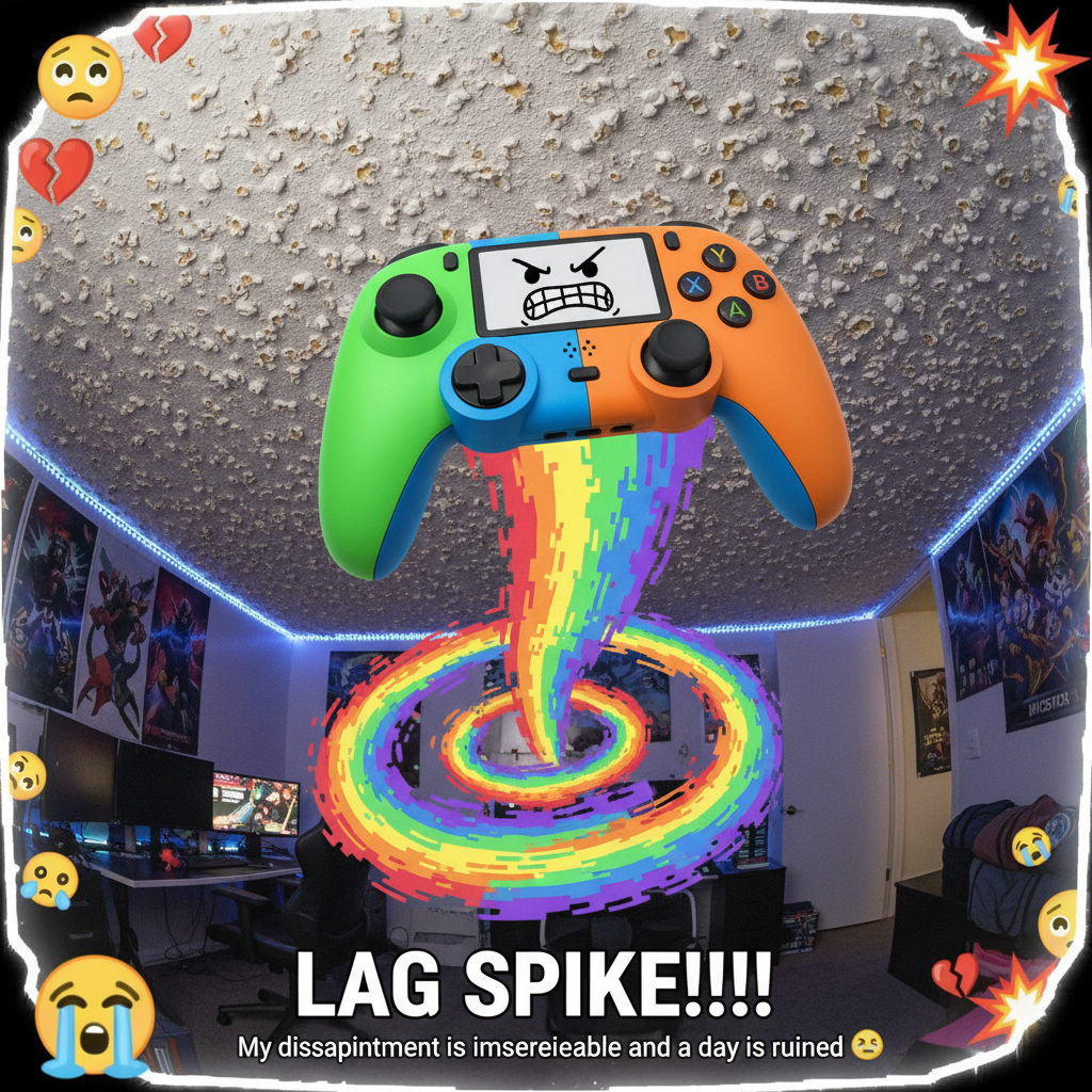 Lost to a level 1 bot. My controller is now in orbit. Send condolences.