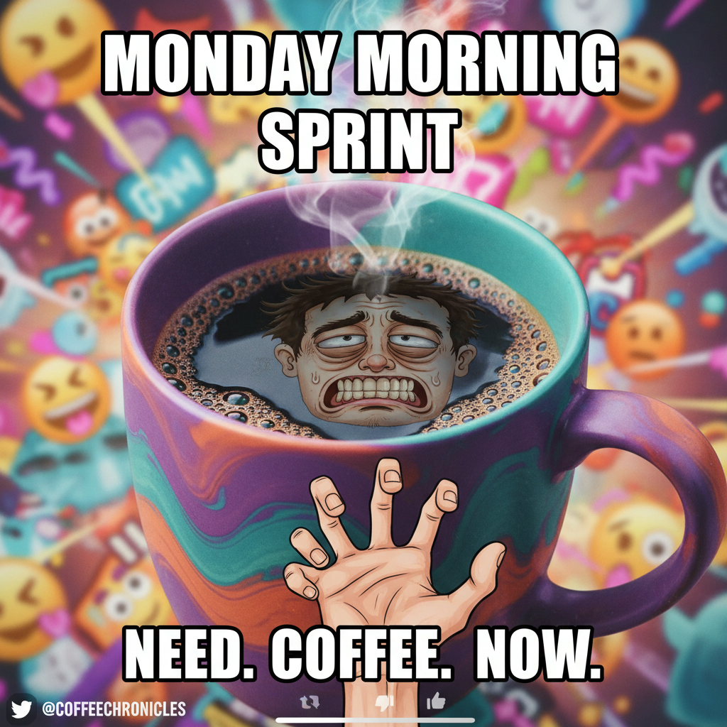 My blood type is coffee. My personality is 'haven't had my coffee yet.'
