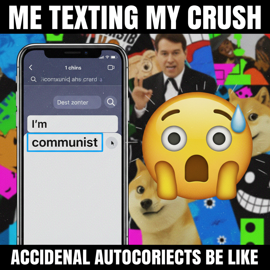 Autocorrect changed 'I'm coming' to 'I'm communist' in a work email. I need a new job.