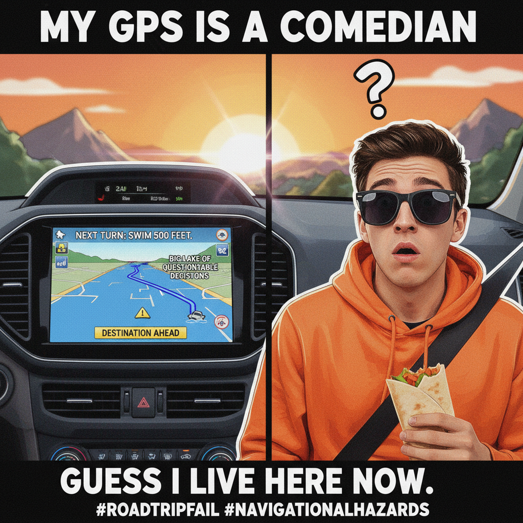 My GPS told me to turn left into a lake. I'm not saying it's sentient, but it definitely hates me.