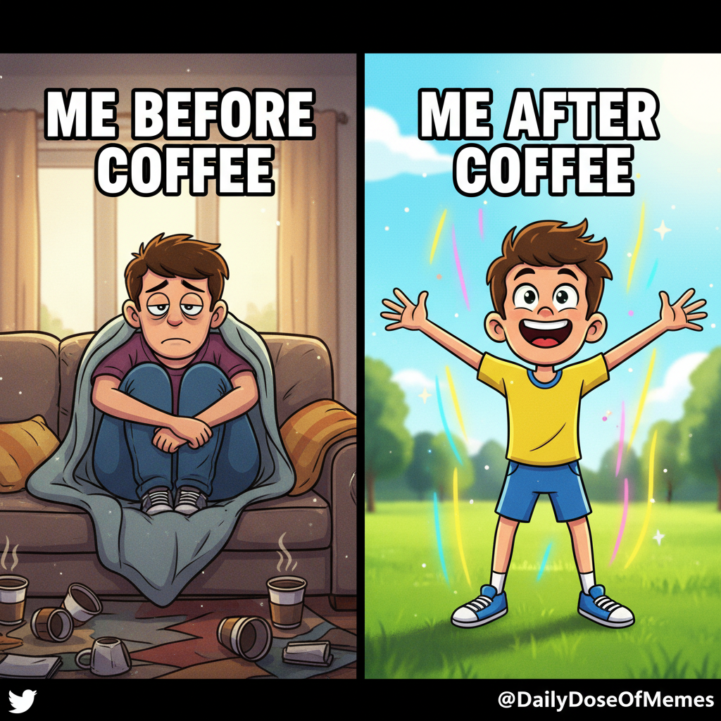 My social battery after 1 hour vs. my extrovert friend's after 10 hours.