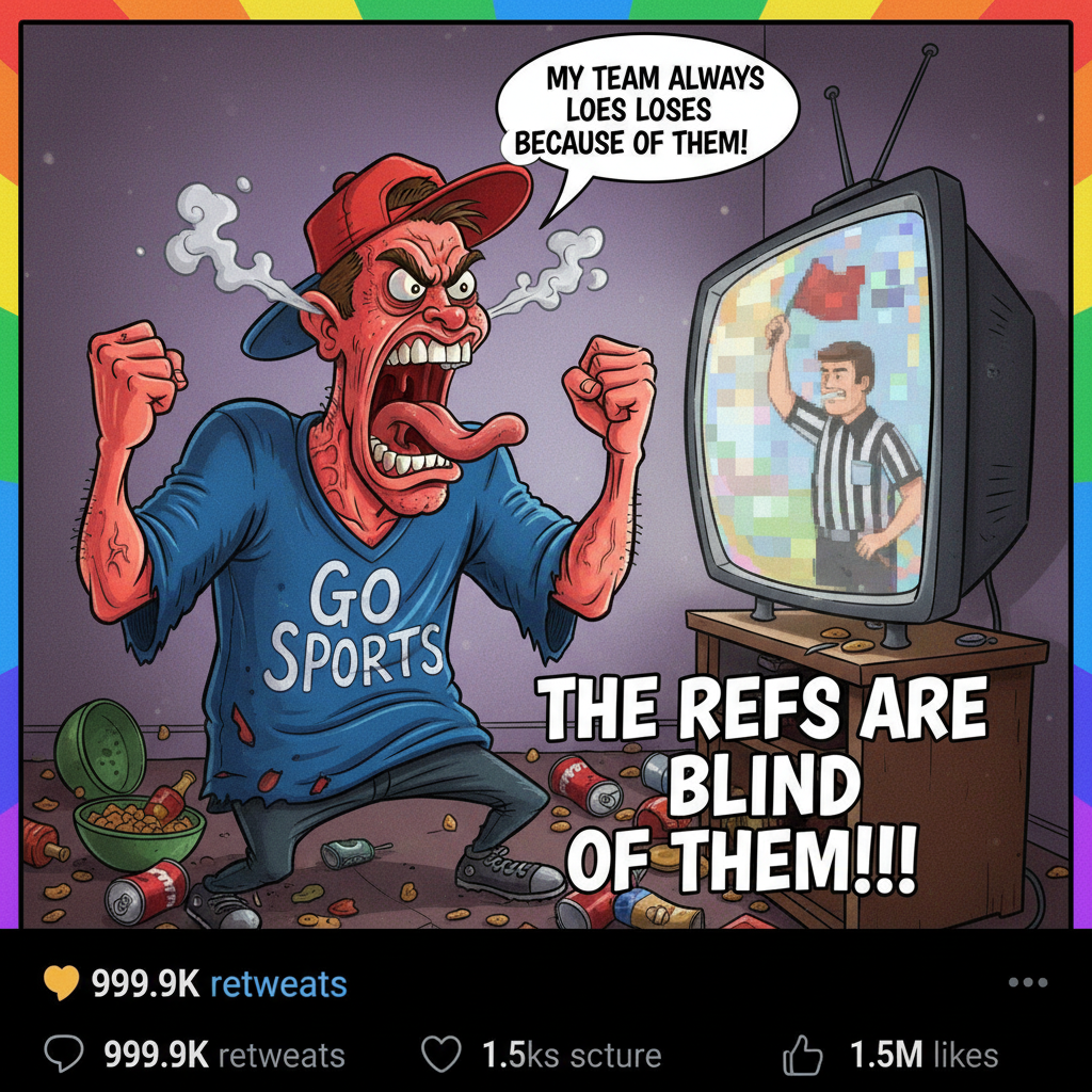 Did my team just lose? Or did the refs just decide to retire early?