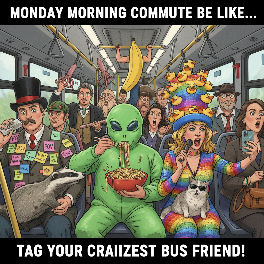 Public transport is just a daily social experiment. Never a dull moment. #CommuteLife