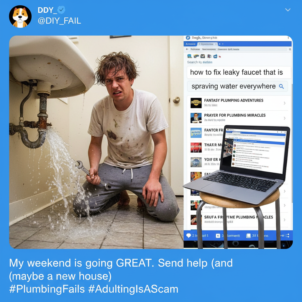 Adulting is just Googling 'how to fix [basic household item]' every other day.