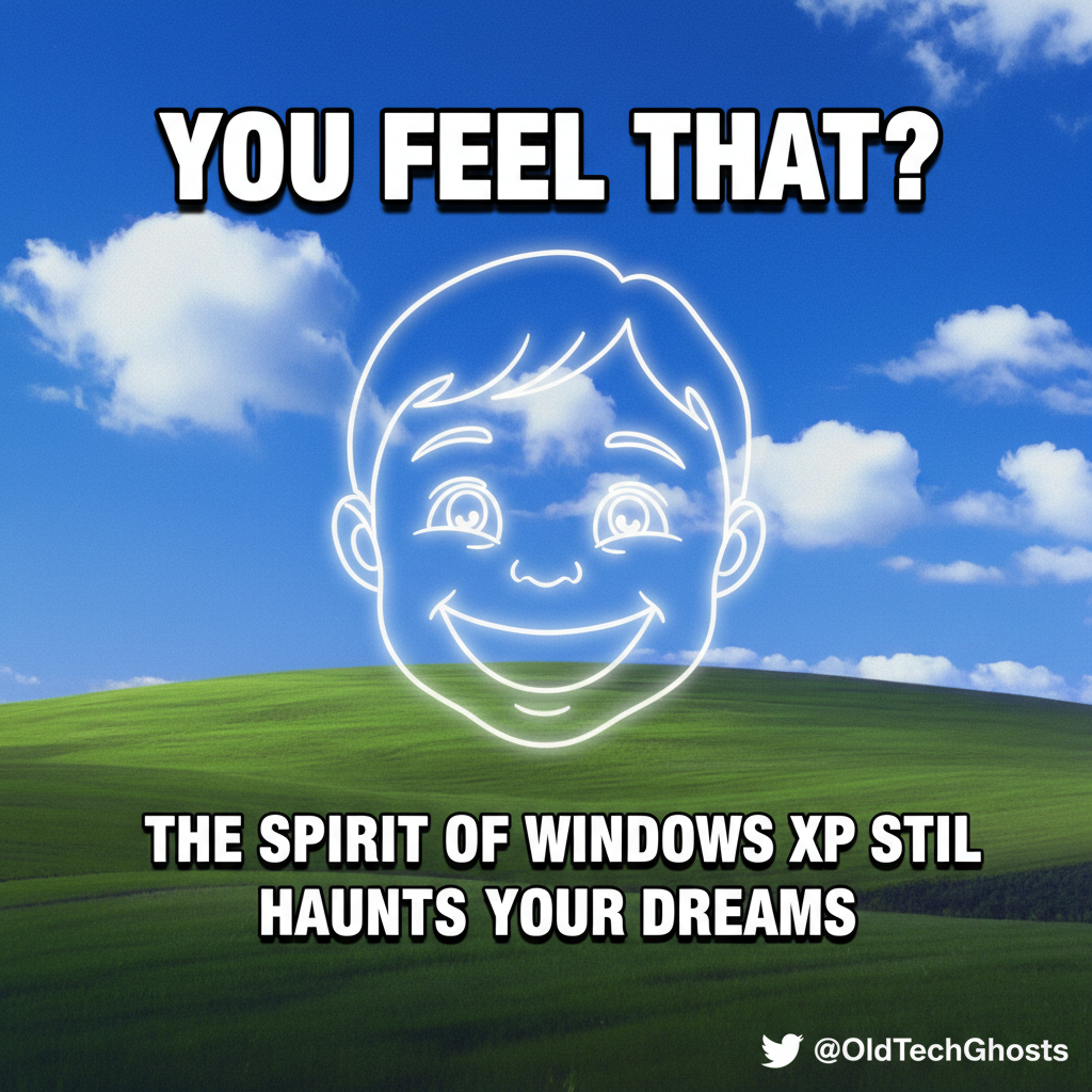 Hearing the Windows XP startup sound just unlocked a core memory I didn't know I had.
