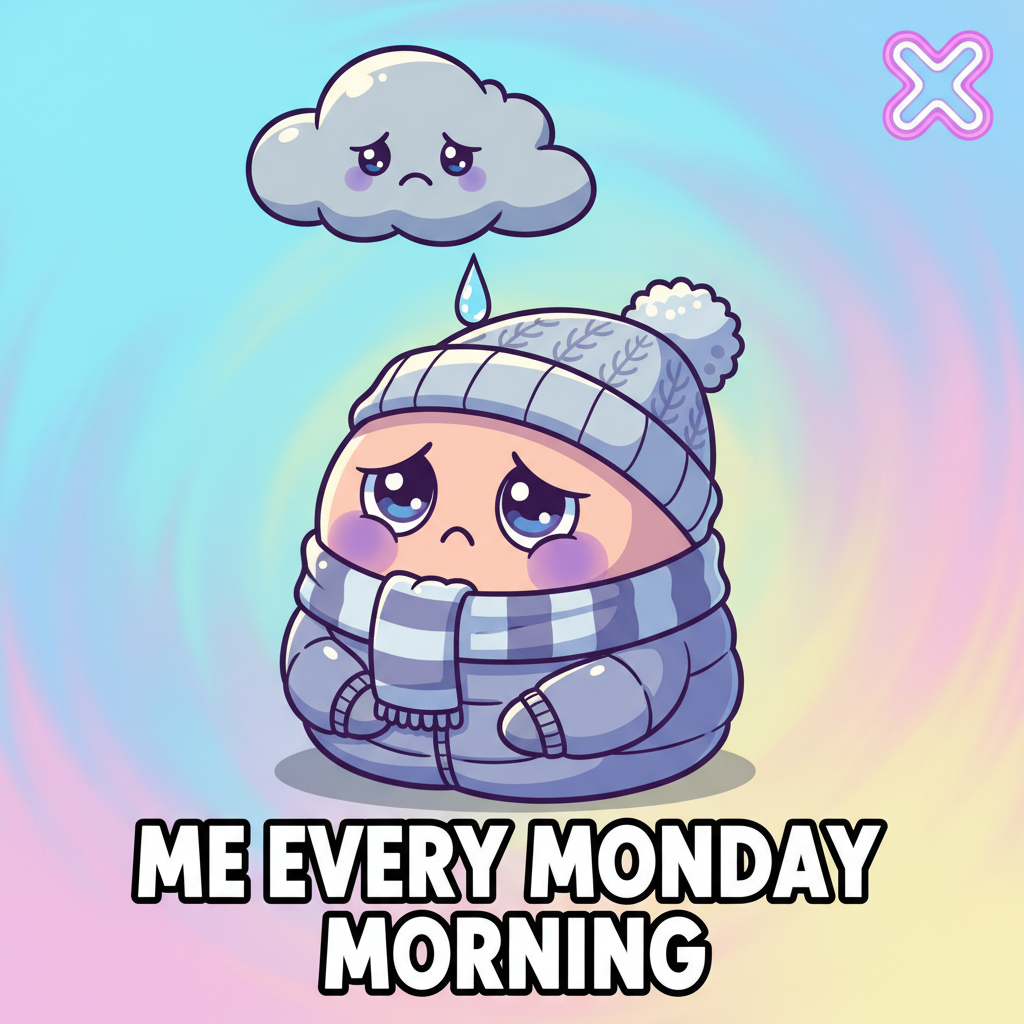 My seasonal depression has seasonal depression. It's a whole mood. 🌧️ #SAD