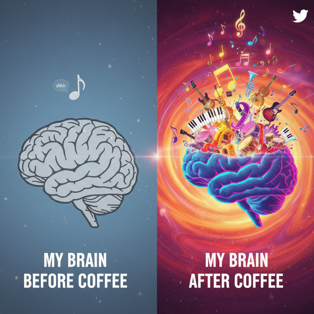 My brain during exams: *elevator music* My brain after exams: FULL ORCHESTRA.