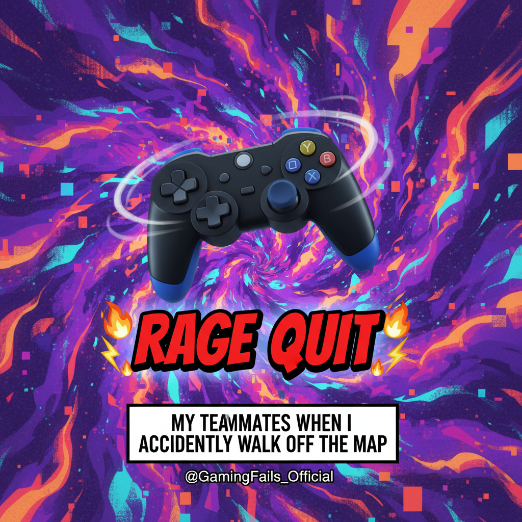 My controller just flew across the room. It's not me, it's the game's fault.