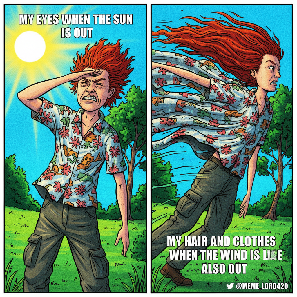 It's 70° and sunny, but the wind is trying to personally attack me. Spring, make up your mind!