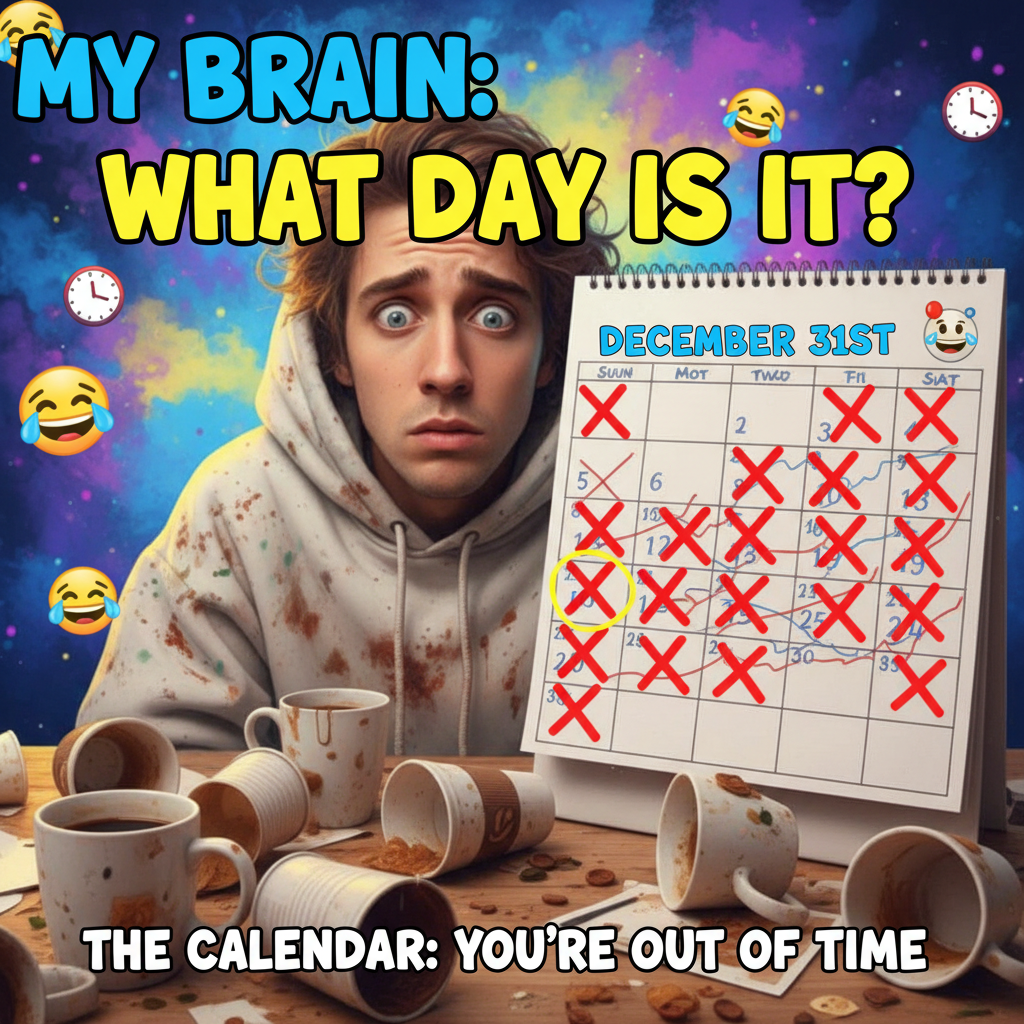 My brain on Monday morning trying to remember what day it is. #SendCoffee