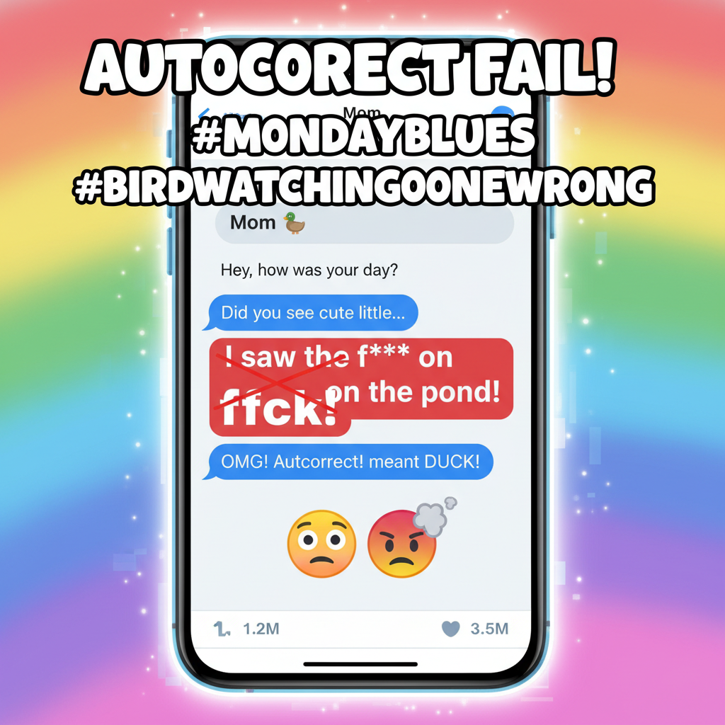 Autocorrect changing 'duck' to 'f***' for the 100th time. I'm not even mad, I'm impressed.