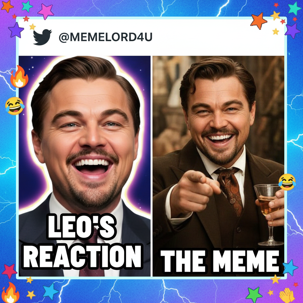 When a celeb reacts to their own meme: The internet just broke. I repeat, BROKE.