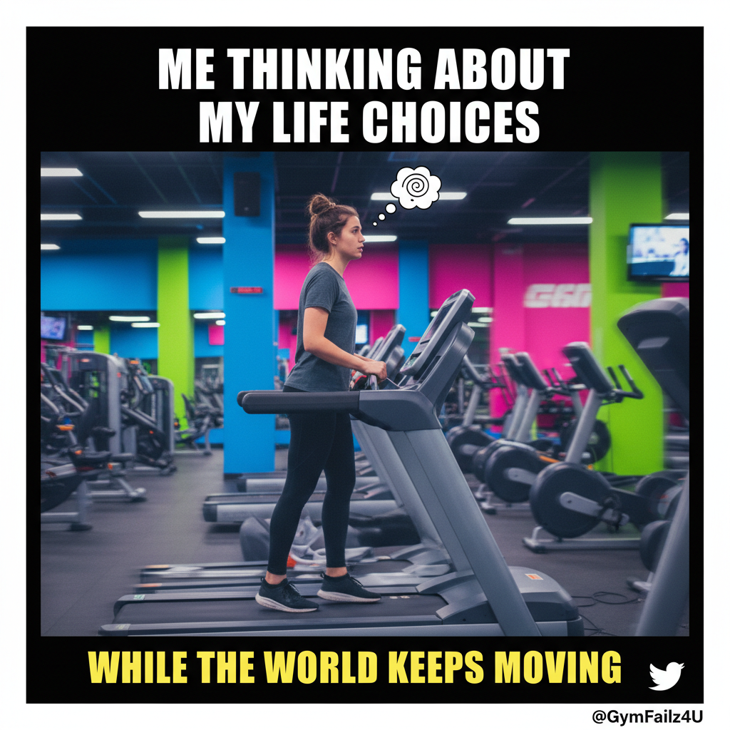 Me at the gym: 10% workout, 90% contemplating if I left the stove on.