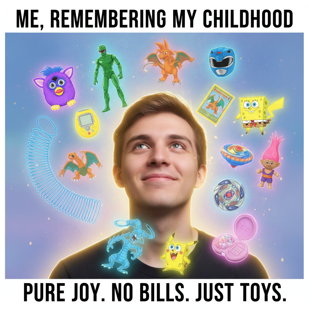 Hearing that one song from my childhood and suddenly I'm 8 years old again. 😭