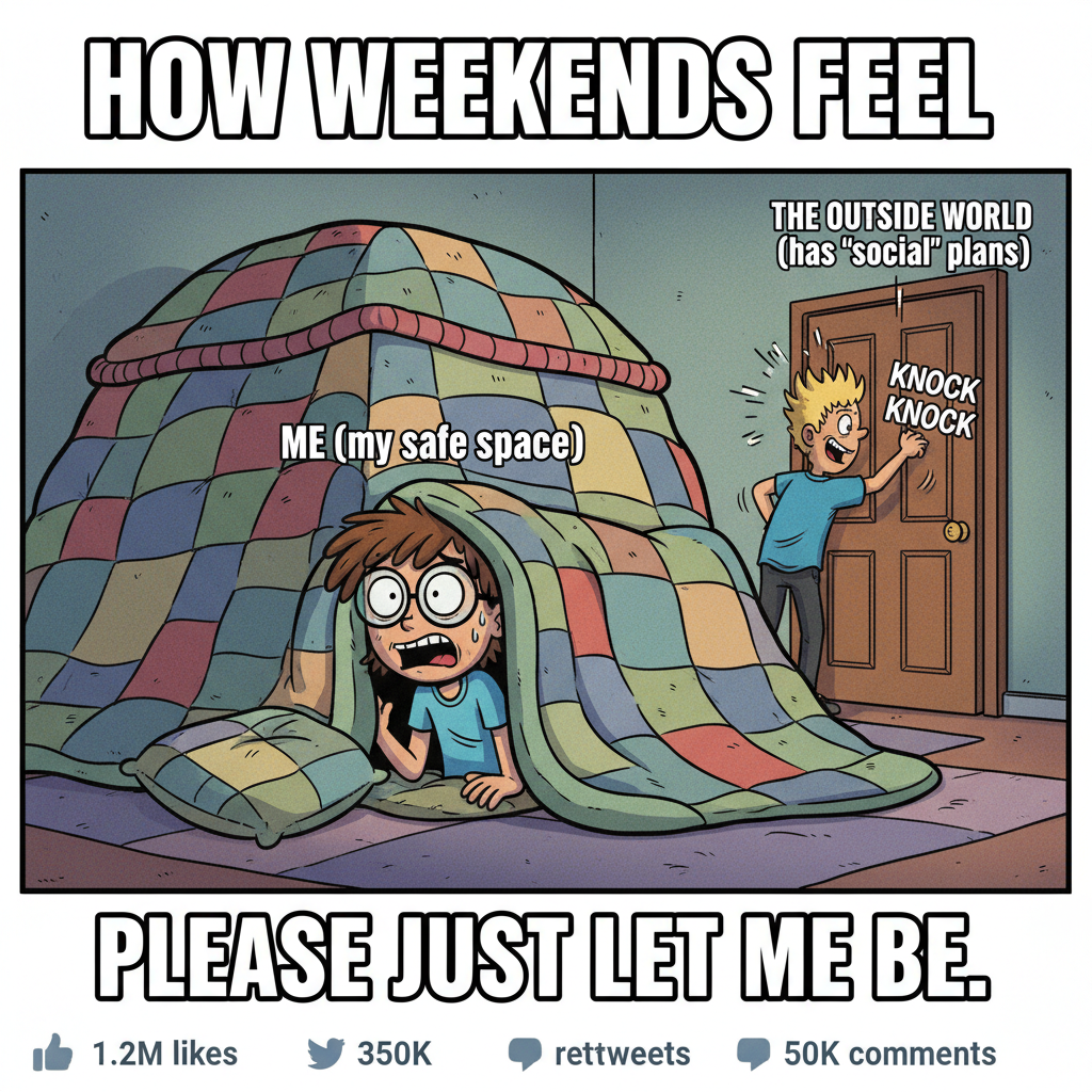 My extrovert friend just invited me to 'just pop by.' My introvert soul is screaming. #IntrovertLife