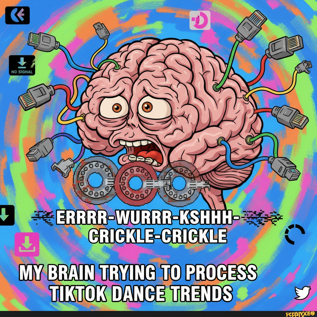My brain during exam season: *dial-up modem sounds*