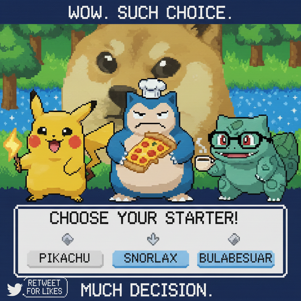Remember when the biggest decision was which Pokémon to pick? Simpler times.