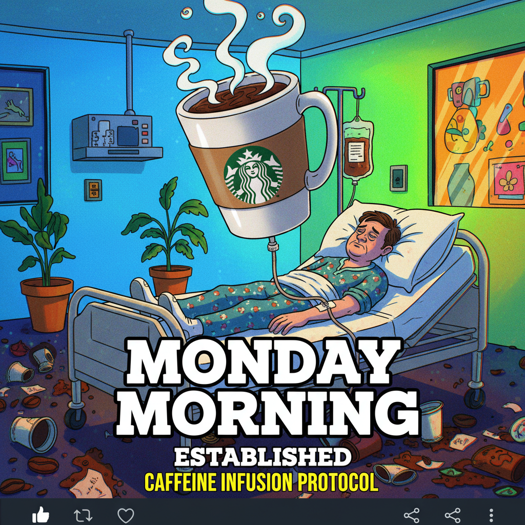 My blood type is now officially 'cold brew.' Send IV drips. #CoffeeAddict
