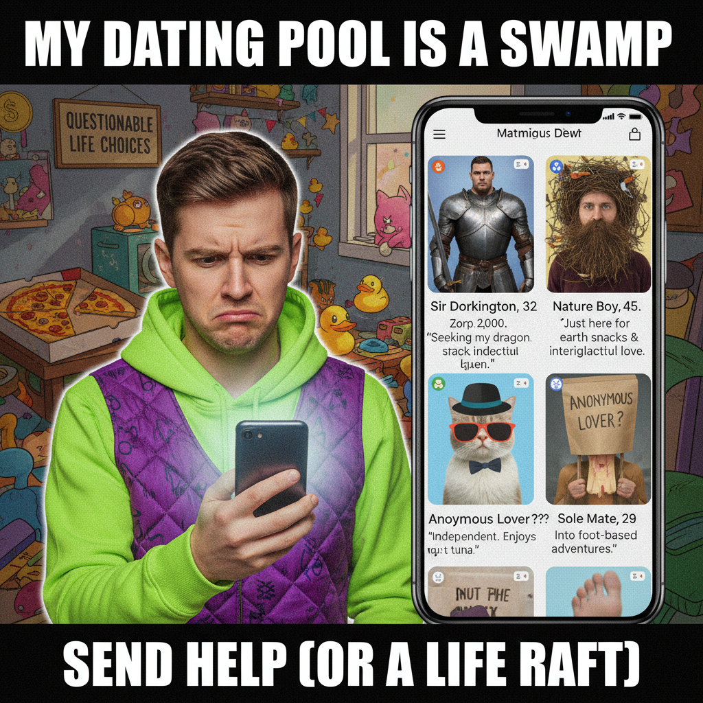 Dating apps are just a buffet of 'red flag or misunderstood genius?'