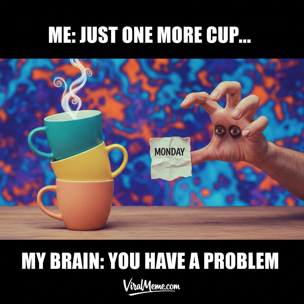 My blood type is coffee. Don't talk to me before my third cup.
