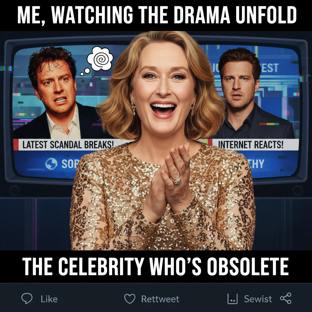 Me watching literally any celebrity try to explain their latest scandal: *insert Meryl Streep meme*