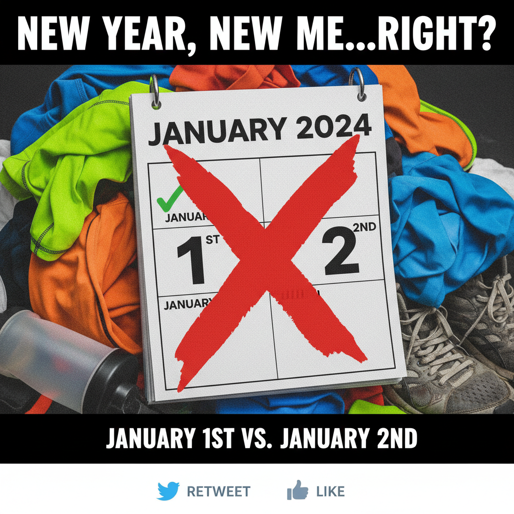 My New Year's Resolution lasted exactly 3.5 hours. New record!