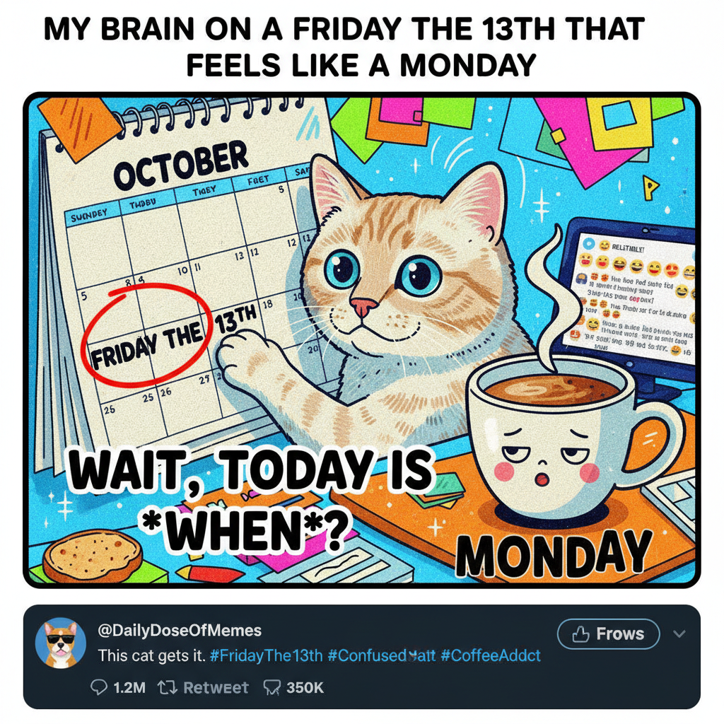 My brain on Monday morning: 'Are we sure it's not still Sunday?'
