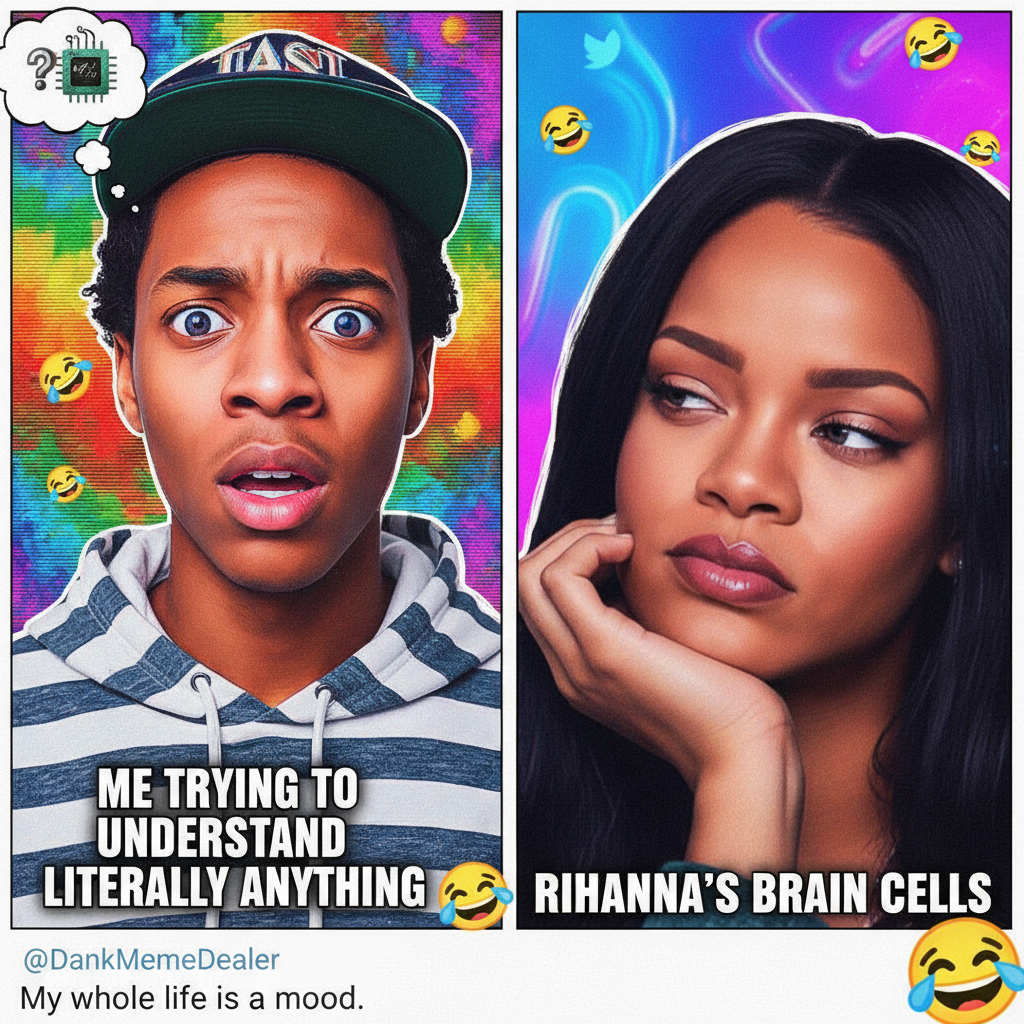 Me trying to understand crypto vs. Rihanna's reaction to anything.