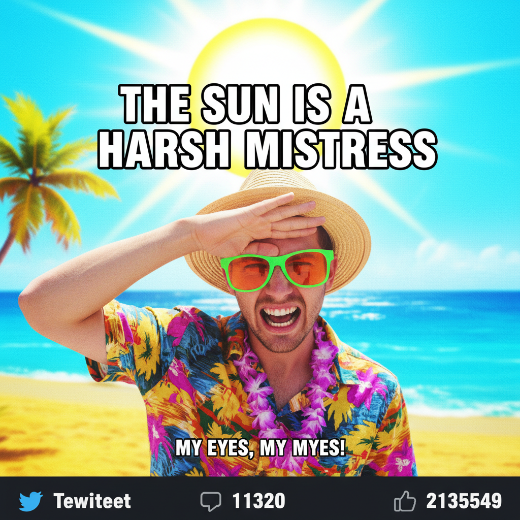It's 70 degrees and sunny. Someone just complained it's 'too bright.' We need a new planet.