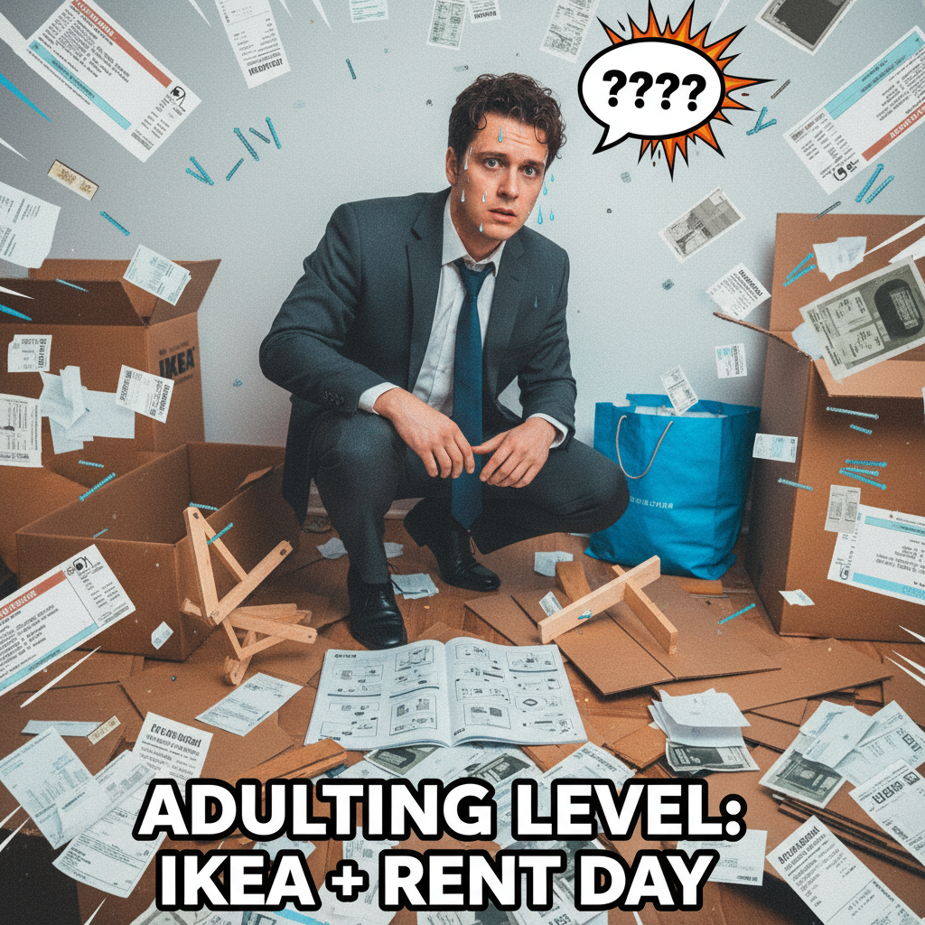 Adulting is just pretending you know what you're doing until payday. Then you still don't.