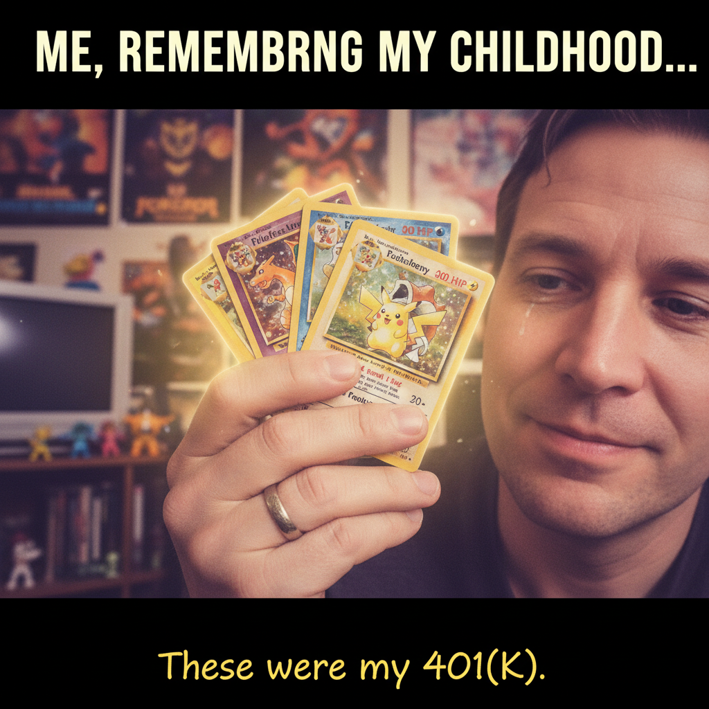 Finding my old Pokémon cards just unlocked a core memory and 10 years of debt.